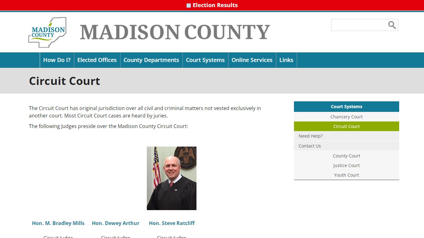 Circuit Court | Madison County Mississippi