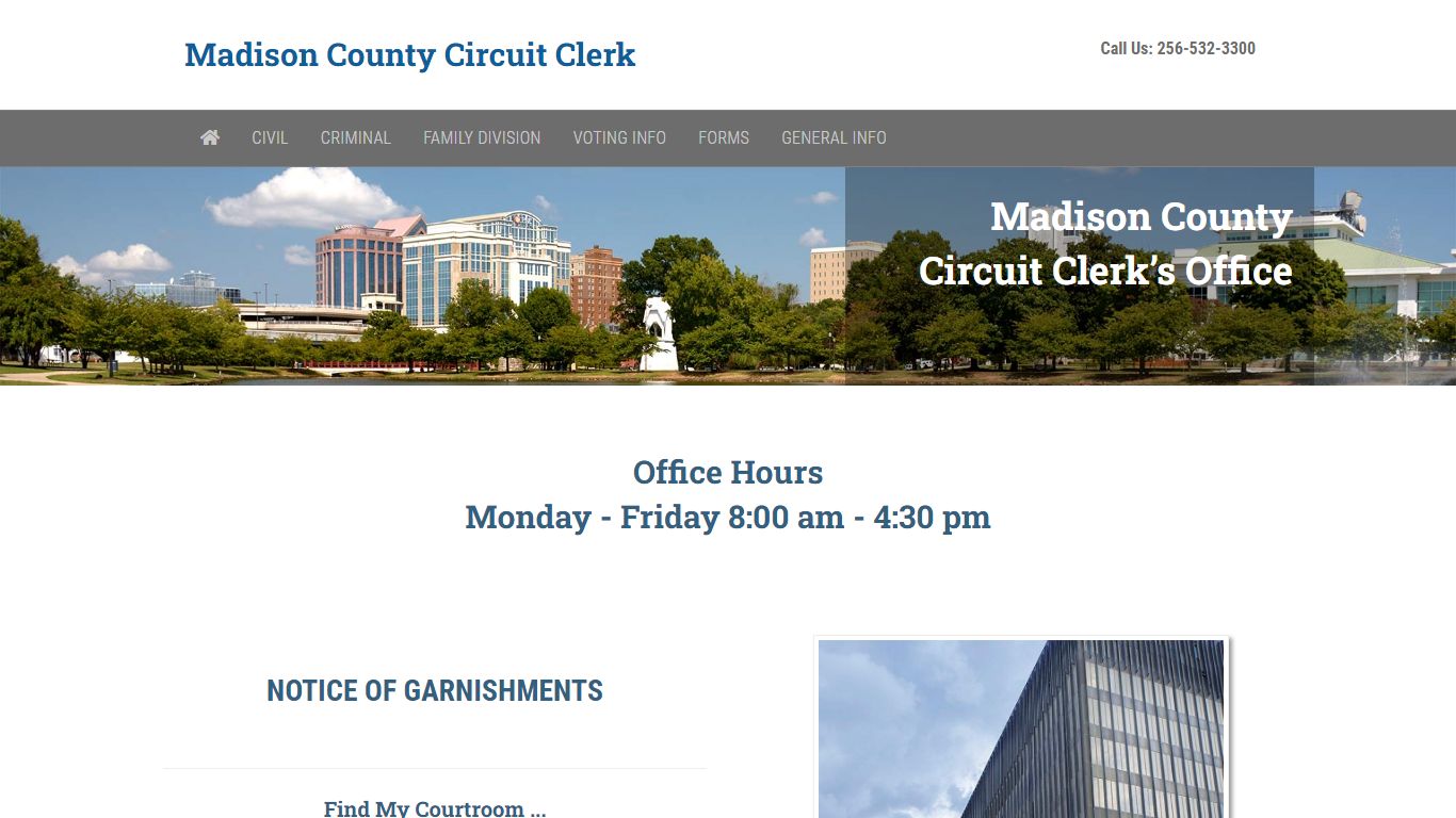 Madison County Circuit Clerk | Public Judicial System